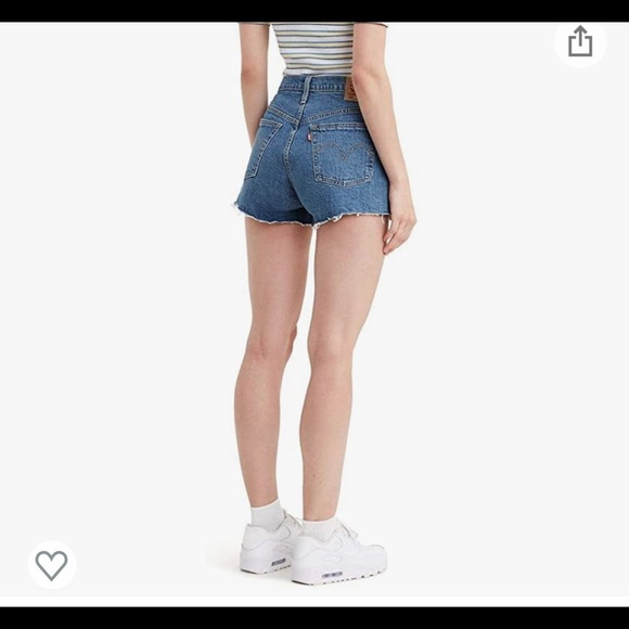 NWT Levi’s 501 high rise shorts - Picture 3 of 5